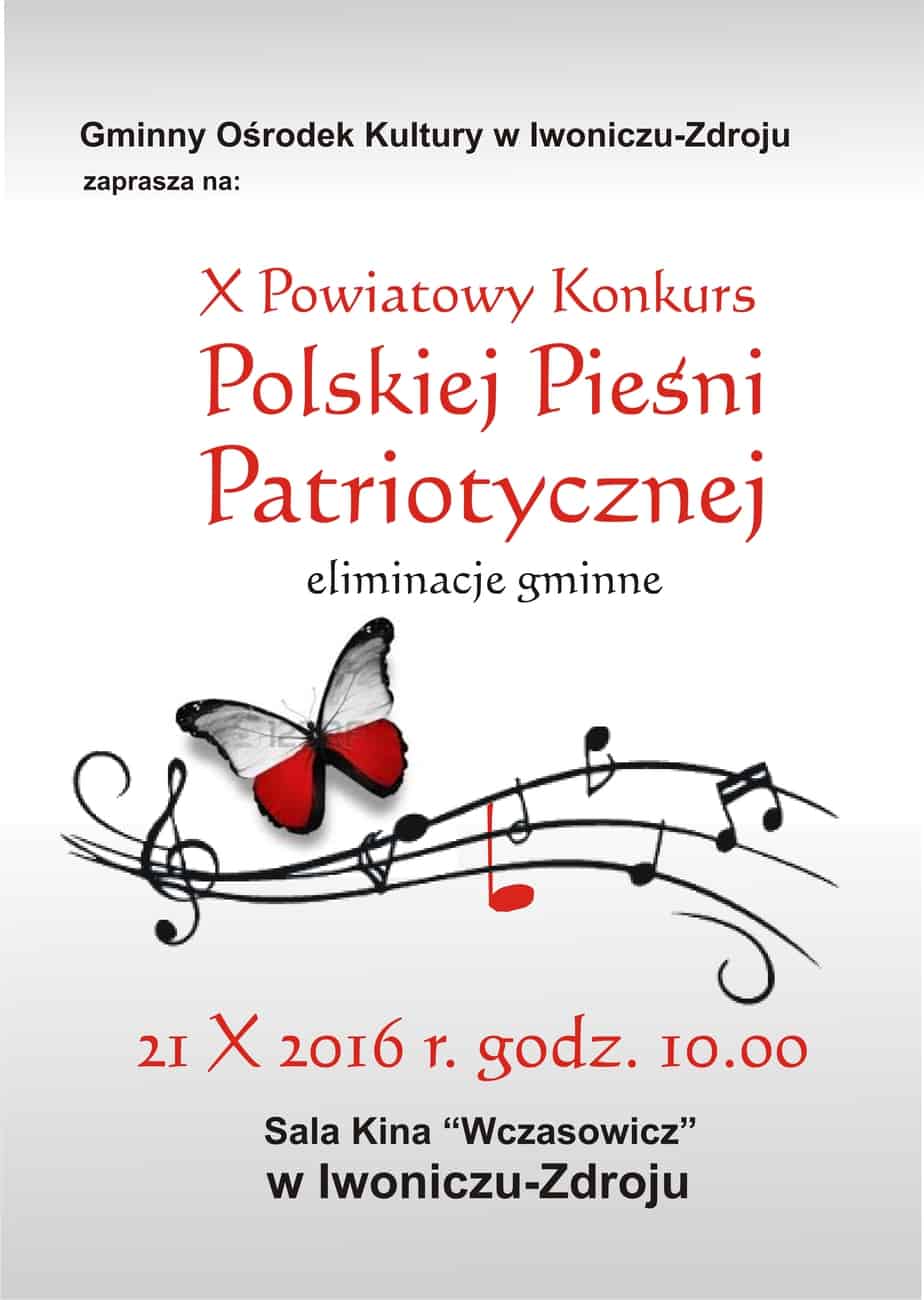 X Powiatowy Konkurs Polskiej Pieśni Patriotycznej