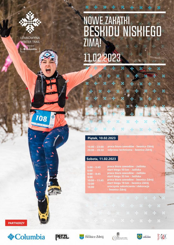 Zapraszamy na kolejną edycję Łemkowyna Winter Trail   Iwonicz-Zdrój 2023